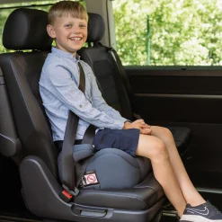 Sitzerhöhung Up i-Size ab 7 Jahre - 12 Jahre (125 cm - 150 cm) nur 2,15 kg leicht - Black - Kollektion 2025