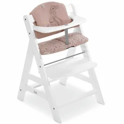 Sitzkissen / Hochstuhlauflage für Alpha Hochstuhl Highchair Pad Select - Disney - Bambi Rose