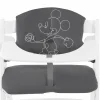 Sitzkissen / Hochstuhlauflage für Alpha Hochstuhl Highchair Pad Select - Disney - Mickey Mouse Anthracite