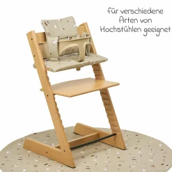 Sitzkissen / Hochstuhlauflage für Hochstuhl - Forest Animals