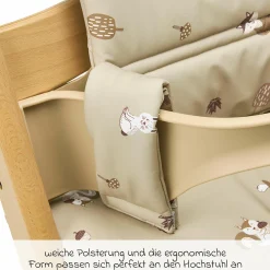 Sitzkissen / Hochstuhlauflage für Hochstuhl - Forest Animals