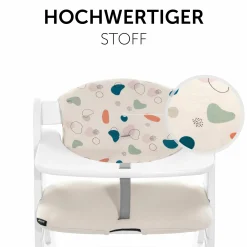 Sitzkissen / Hochstuhlauflage für Alpha Hochstuhl - Highchair Pad Select - Jersey Organic