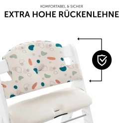 Sitzkissen / Hochstuhlauflage für Alpha Hochstuhl - Highchair Pad Select - Jersey Organic