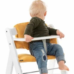 Sitzkissen / Hochstuhlauflage für Alpha Hochstuhl - Highchair Pad Select - Muslin Honey