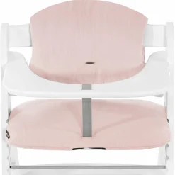 Sitzkissen / Hochstuhlauflage für Alpha Hochstuhl - Highchair Pad Select - Muslin Mineral Rose