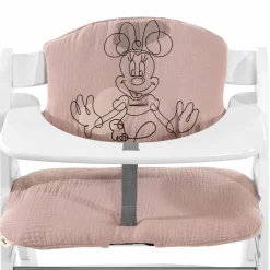 Sitzkissen / Hochstuhlauflage für Alpha Hochstuhl Highchair Pad Select - Disney - Minnie Mouse Rose
