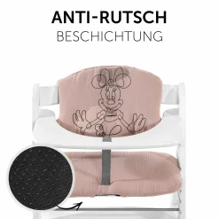Sitzkissen / Hochstuhlauflage für Alpha Hochstuhl Highchair Pad Select - Disney - Minnie Mouse Rose