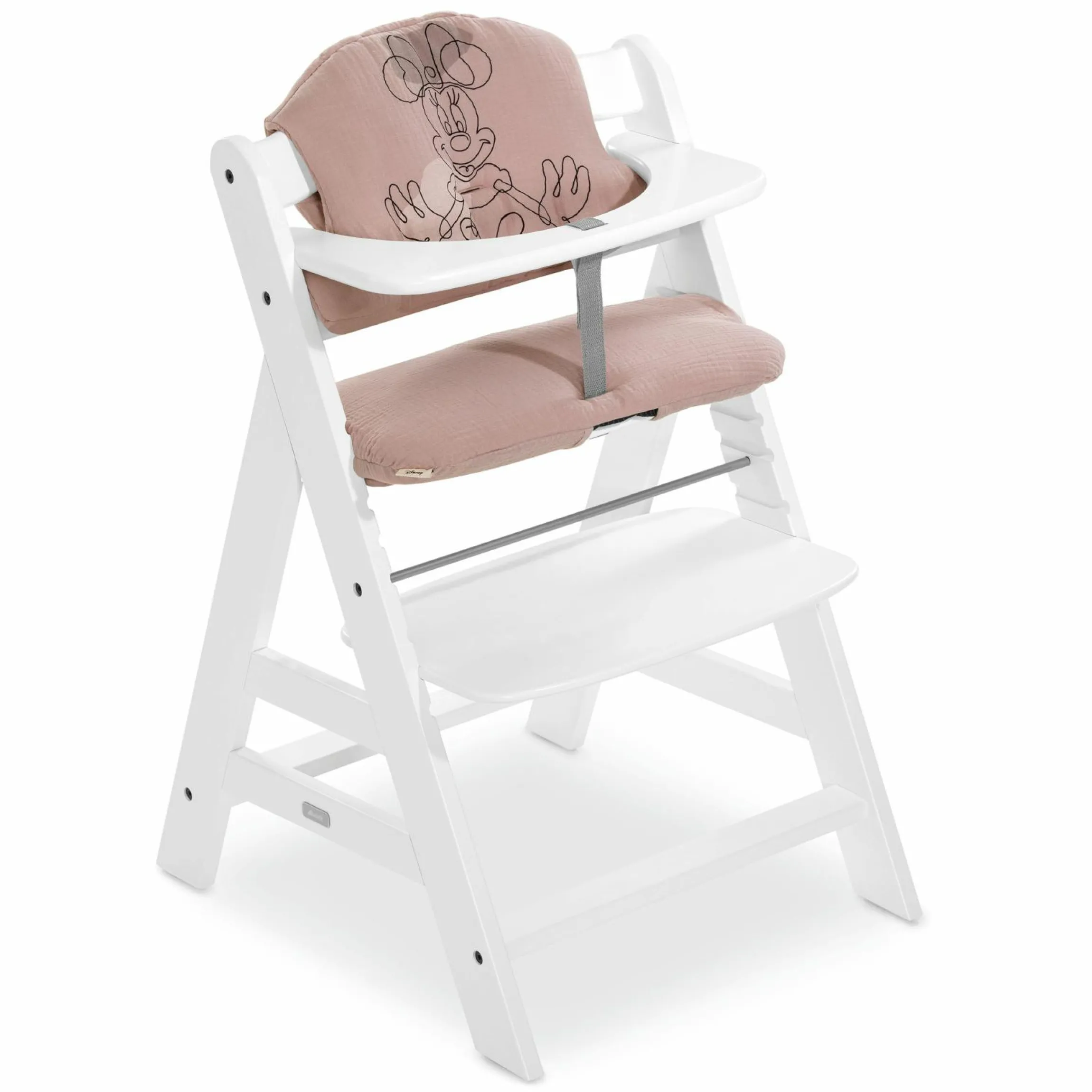 Sitzkissen / Hochstuhlauflage für Alpha Hochstuhl Highchair Pad Select - Disney - Minnie Mouse Rose