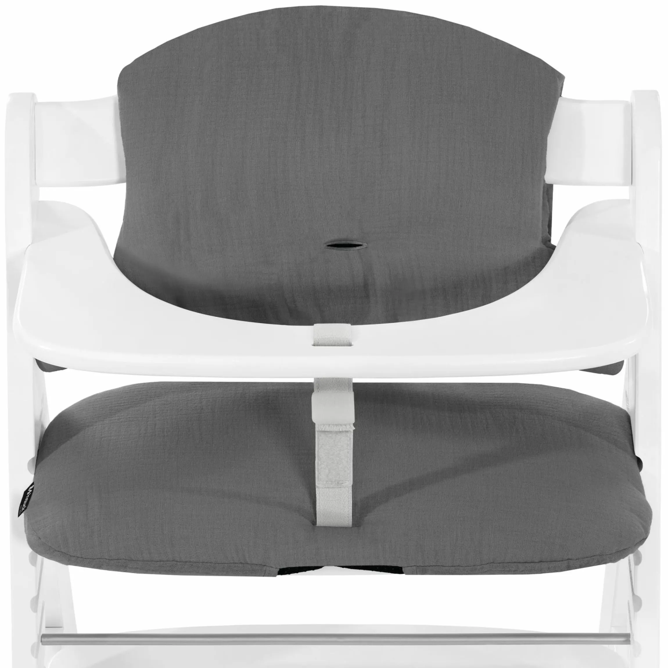 Sitzkissen / Hochstuhlauflage für Alpha, Beta & Arketa Hochstuhl - Highchair Pad Select - Muslin Dark Grey