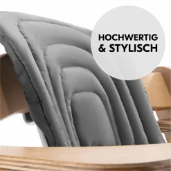 Sitzkissen / Hochstuhlauflage für Highchair Baby Seat - Dark Grey