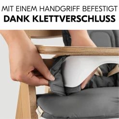 Sitzkissen / Hochstuhlauflage für Highchair Baby Seat - Dark Grey