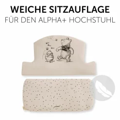 Sitzkissen / Hochstuhlauflage für Alpha Hochstuhl Highchair Pad Select - Disney - Winnie the Pooh Beige