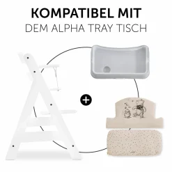 Sitzkissen / Hochstuhlauflage für Alpha Hochstuhl Highchair Pad Select - Disney - Winnie the Pooh Beige