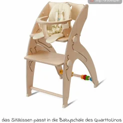 Sitzkissen Polyamid für den Babyeinsatz - Blau - Kollektion 2024