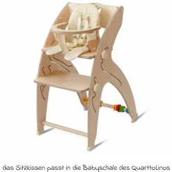 Sitzkissen Polyamid für den Babyeinsatz - Natur - Kollektion 2024