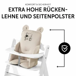 Sitzverkleinerer / Sitzkissen für Alpha Hochstuhl Cosy Select - Disney - Winnie the Pooh Beige
