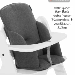 Sitzverkleinerer für Alpha Hochstuhl - Select Line - Jersey Charcoal