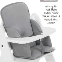 Sitzverkleinerer für Alpha Hochstuhl - Comfort Line - Stretch Grey
