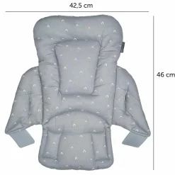 Sitzverkleinerer für bebeconfort Timba Hochstuhl - Curves - Grau