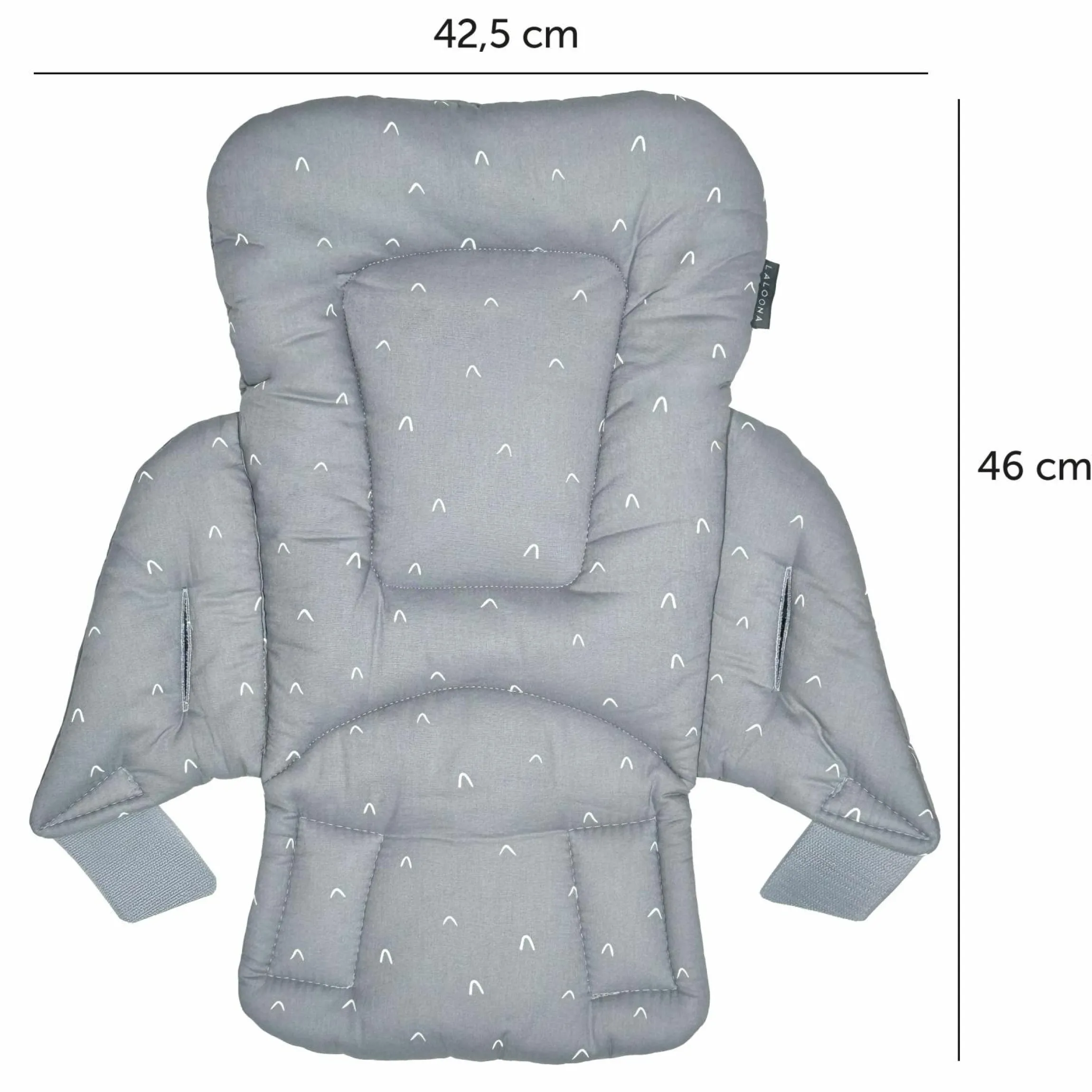 Sitzverkleinerer für Stokke Tripp Trapp Hochstuhl - Curves - Grau