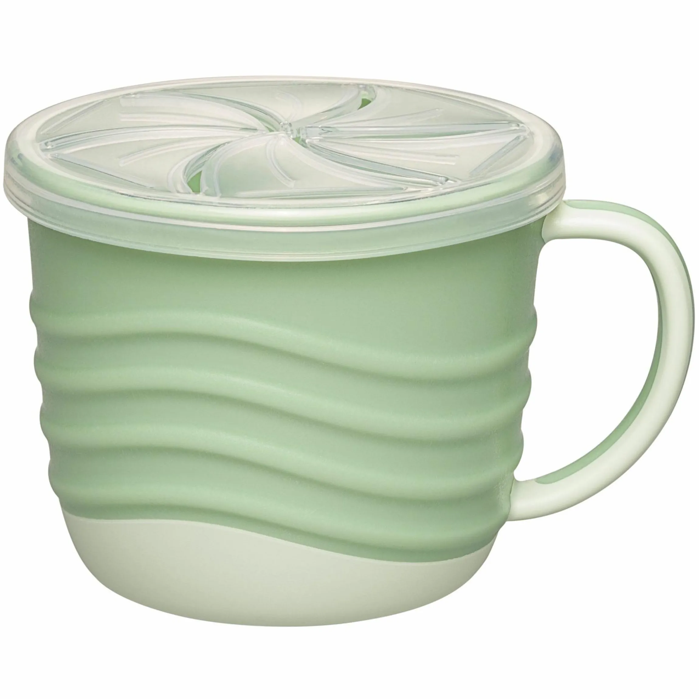 Snackbox / Kindertasse 2in1 eat green - Grün
