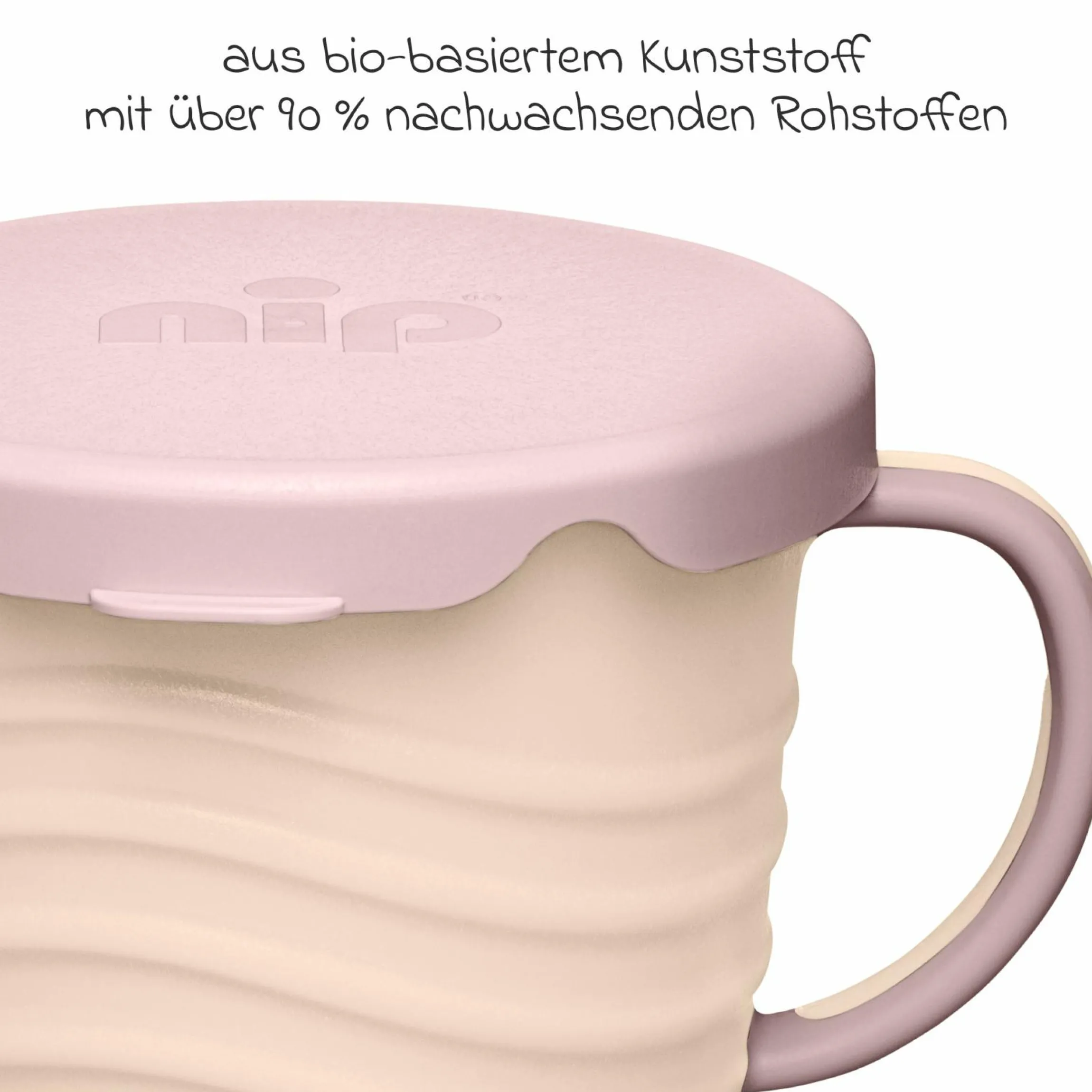 Snackbox / Kindertasse 2in1 eat green - Lila