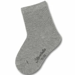 Socken - Uni Grau - Gr. 23 / 26