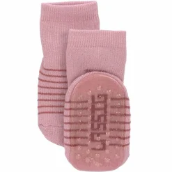 Socken 2er Pack Anti-Slip aus Bio-Baumwolle - Rosewood Rose - Gr. 19-22