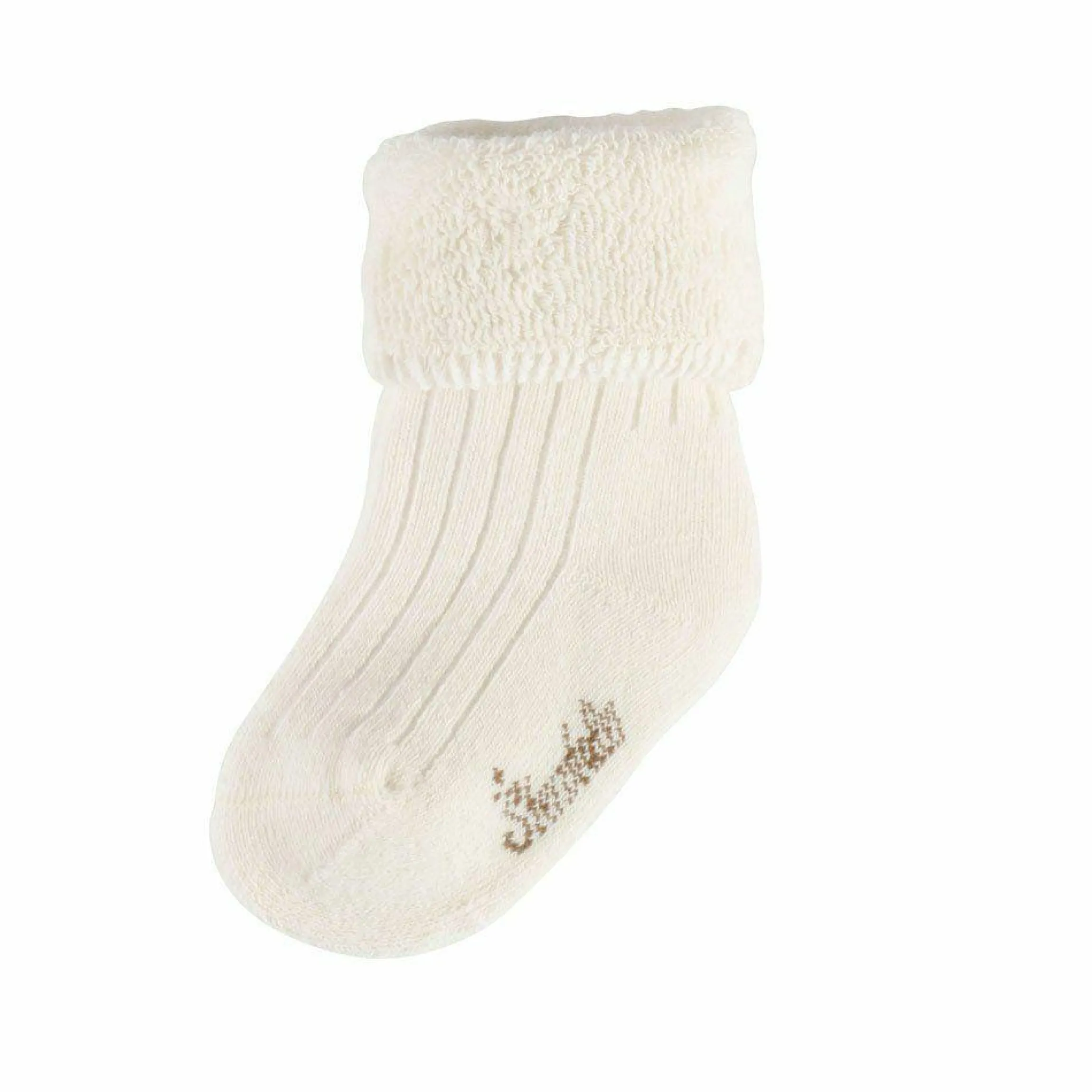 Socken Rippenoptik - Offwhite - Gr. 15 / 16