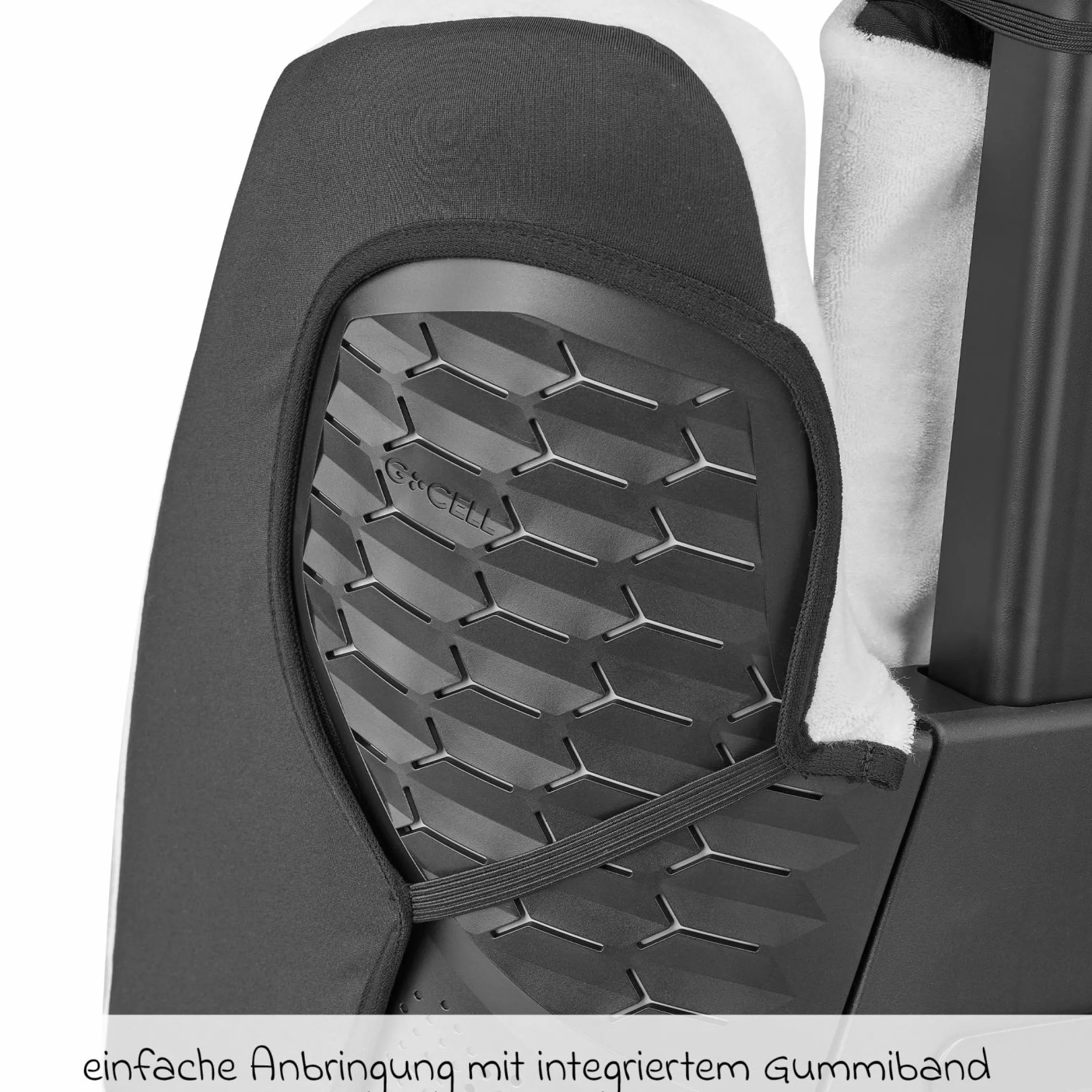 Sommer- und Schonbezug für RodiFix Pro / RodiFix S i-Size - Organic Cotton - Weiß - Kollektion 2025