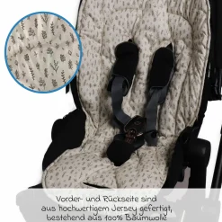 Sommer-Einlage Jersey für Kinderwagen - Leave - Kollektion 2024