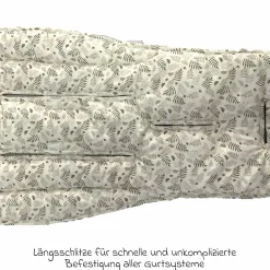 Sommer-Einlage Jersey für Kinderwagen - Forrest Cream - Kollektion 2024