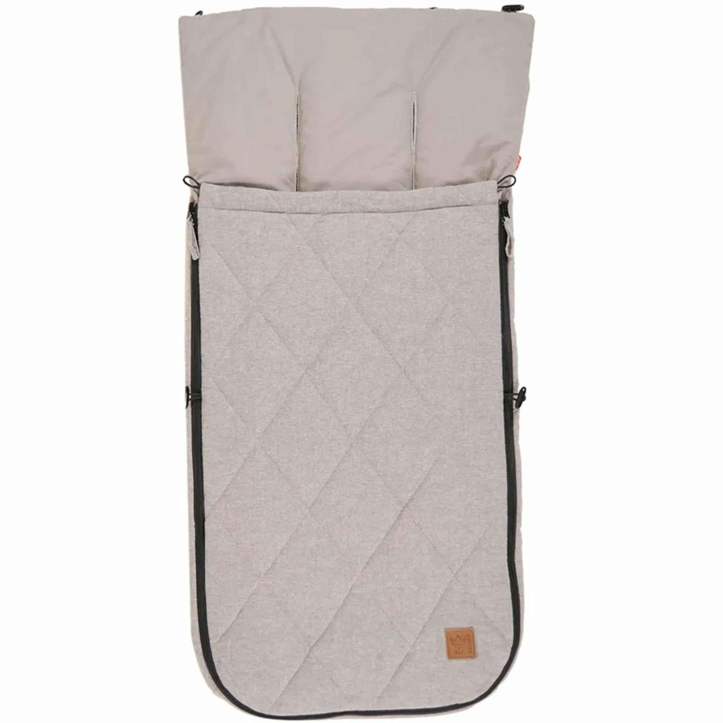 Sommer-Fußsack Nikko - Light Grey Melange