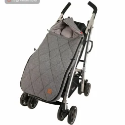 Sommer-Fußsack Nikko - Light Grey Melange