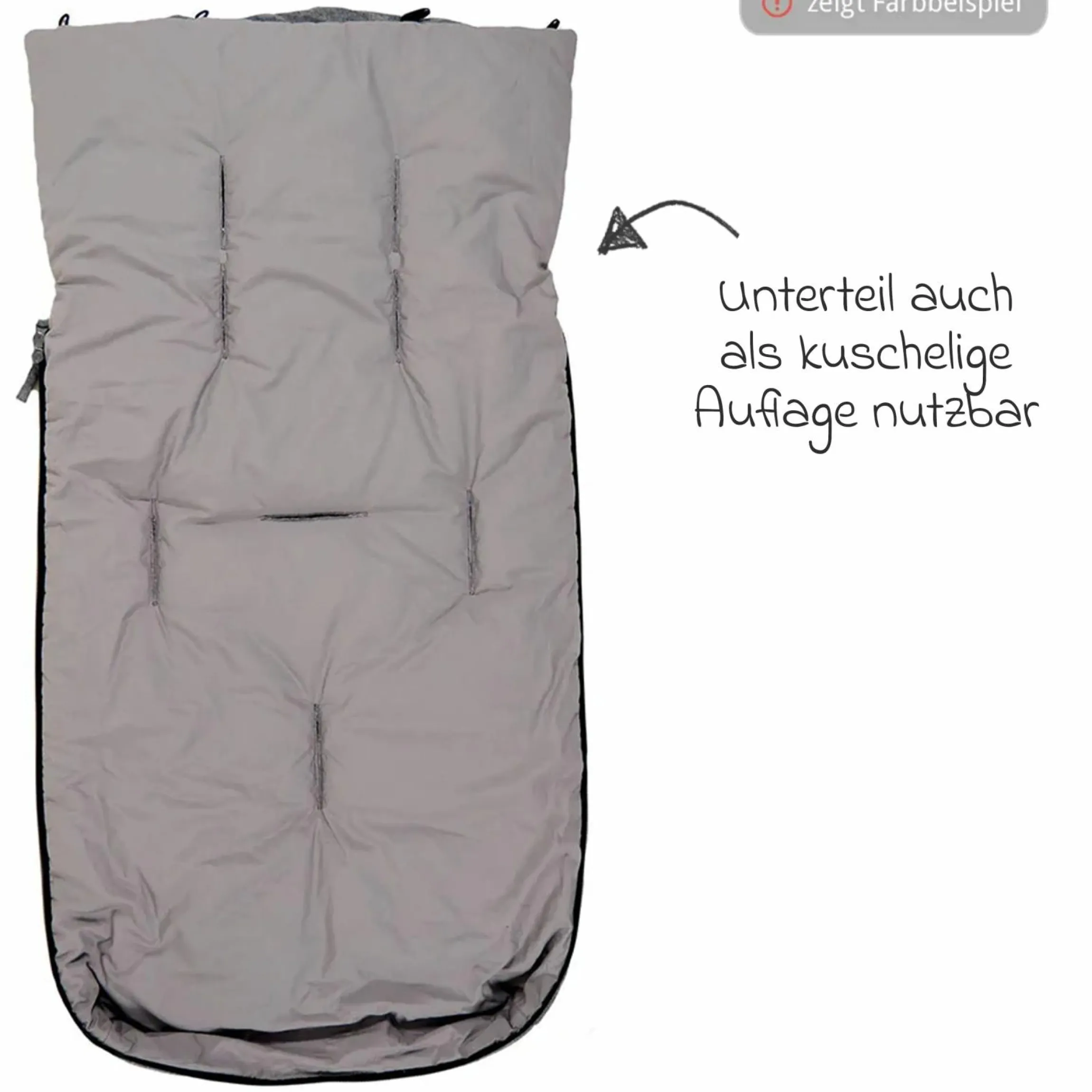 Sommer-Fußsack Nikko - Navy Melange