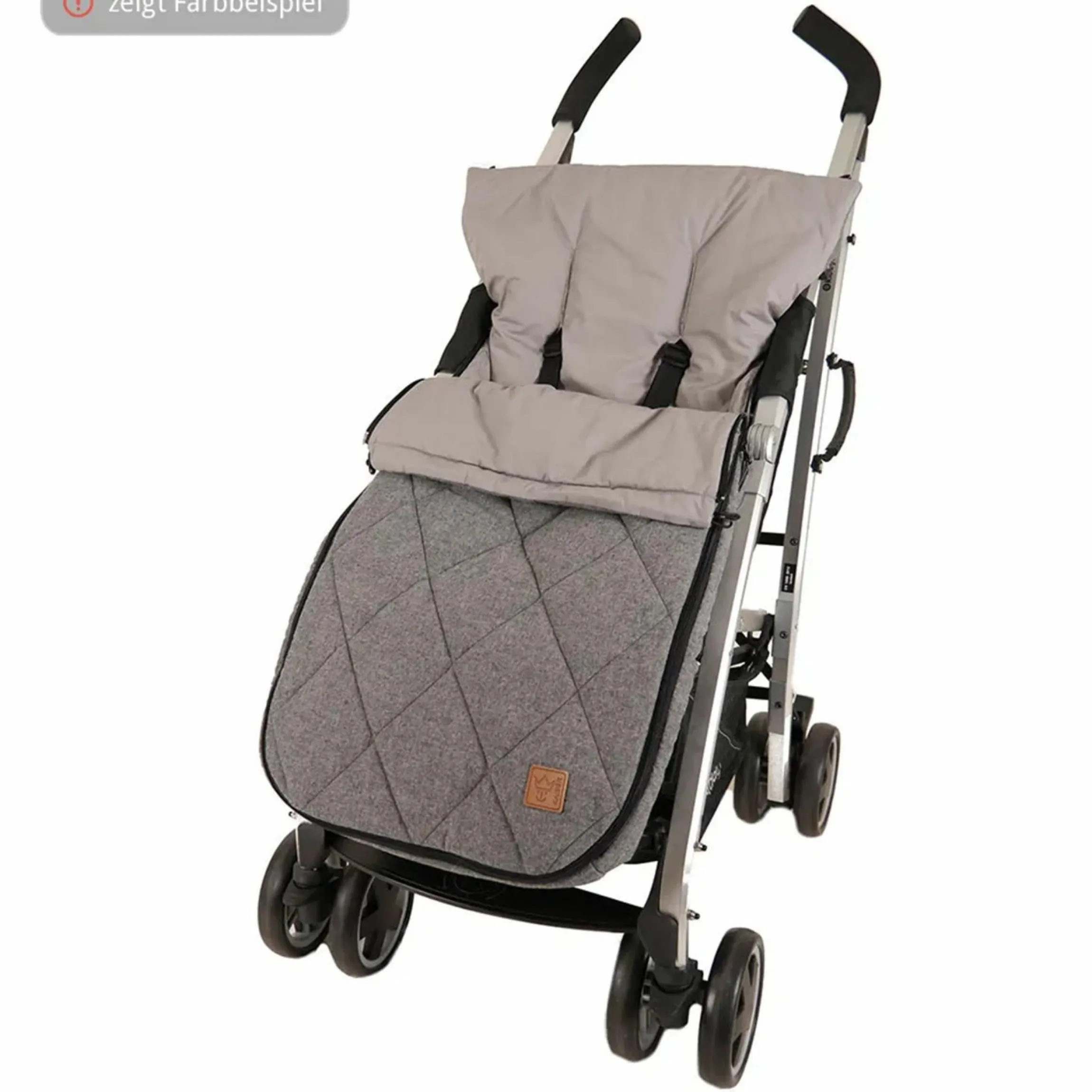 Sommer-Fußsack Nikko - Navy Melange