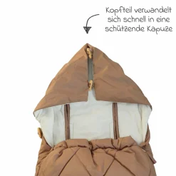 Sommerfußsack Rainy universal passend für alle Gurtsysteme für Kinderwagen, Buggy & Fahrradanhänger - Sand