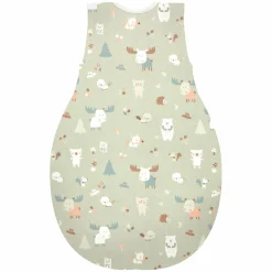 Sommer-Kugelschlafsack Molton Light - Baby Forest - Gr. 70 cm