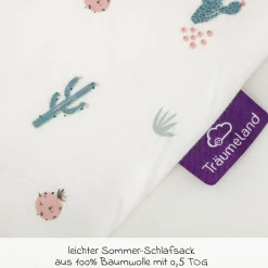 Sommerschlafsack Liebmich - Kaktusliebe - Gr. 70