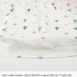 Sommerschlafsack Liebmich - Kaktusliebe - Gr. 70