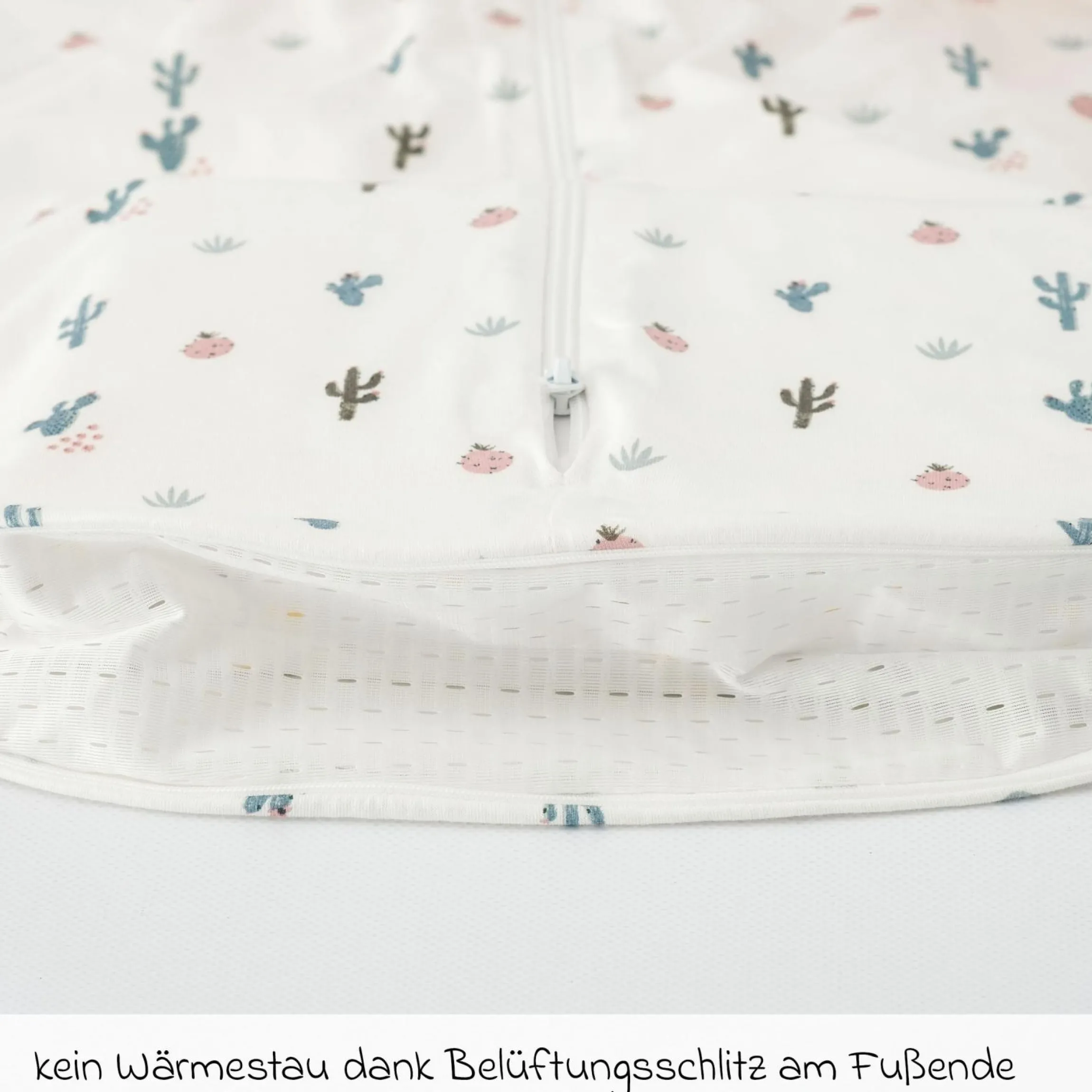 Sommerschlafsack Liebmich - Kaktusliebe - Gr. 70