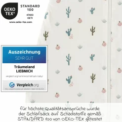 Sommerschlafsack Liebmich - Kaktusliebe - Gr. 70
