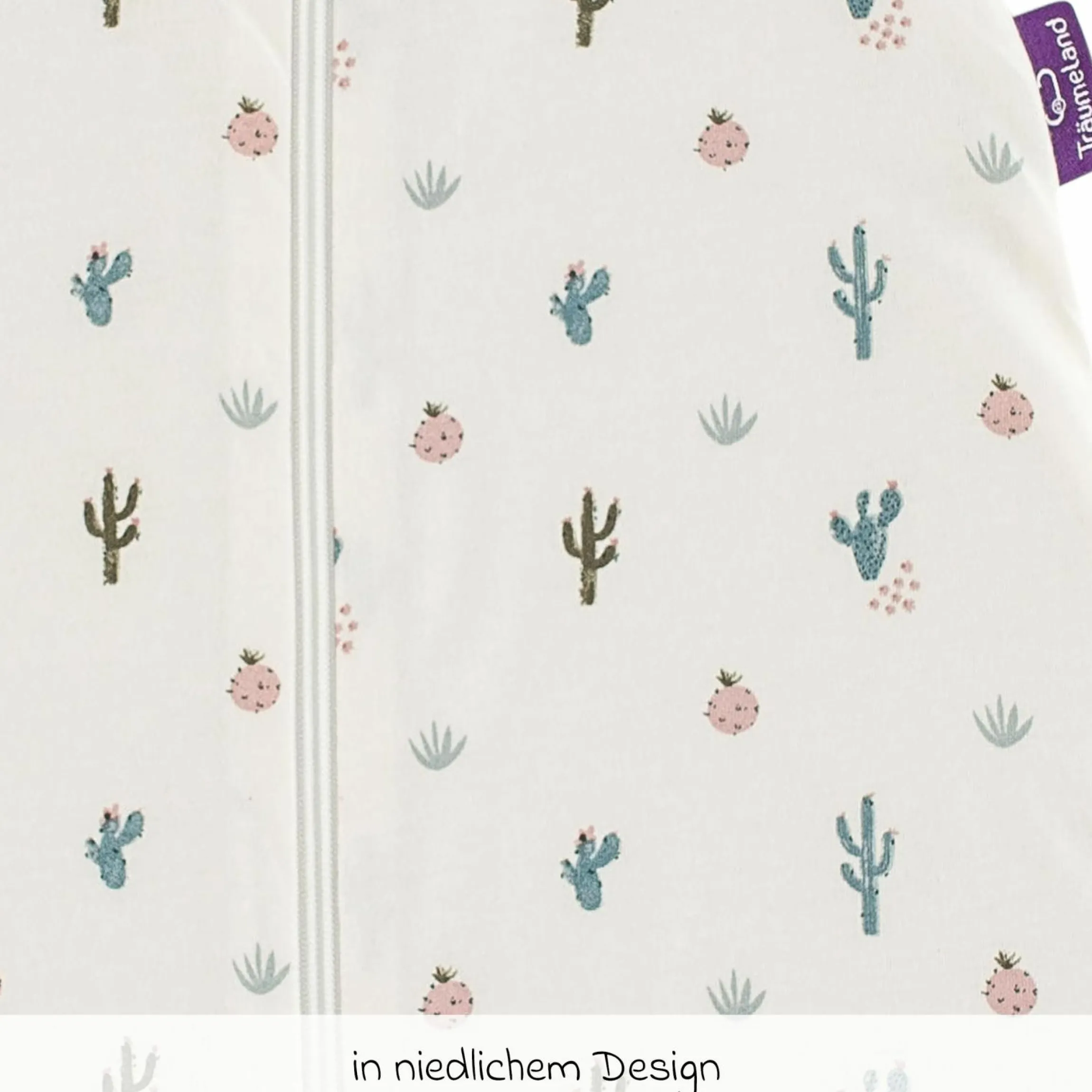Sommerschlafsack Liebmich - Kaktusliebe - Gr. 70