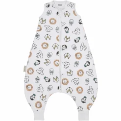 Sommer-Schlafsack mit Beinen / Schlafoverall Jumper - Animal - Gr. 80