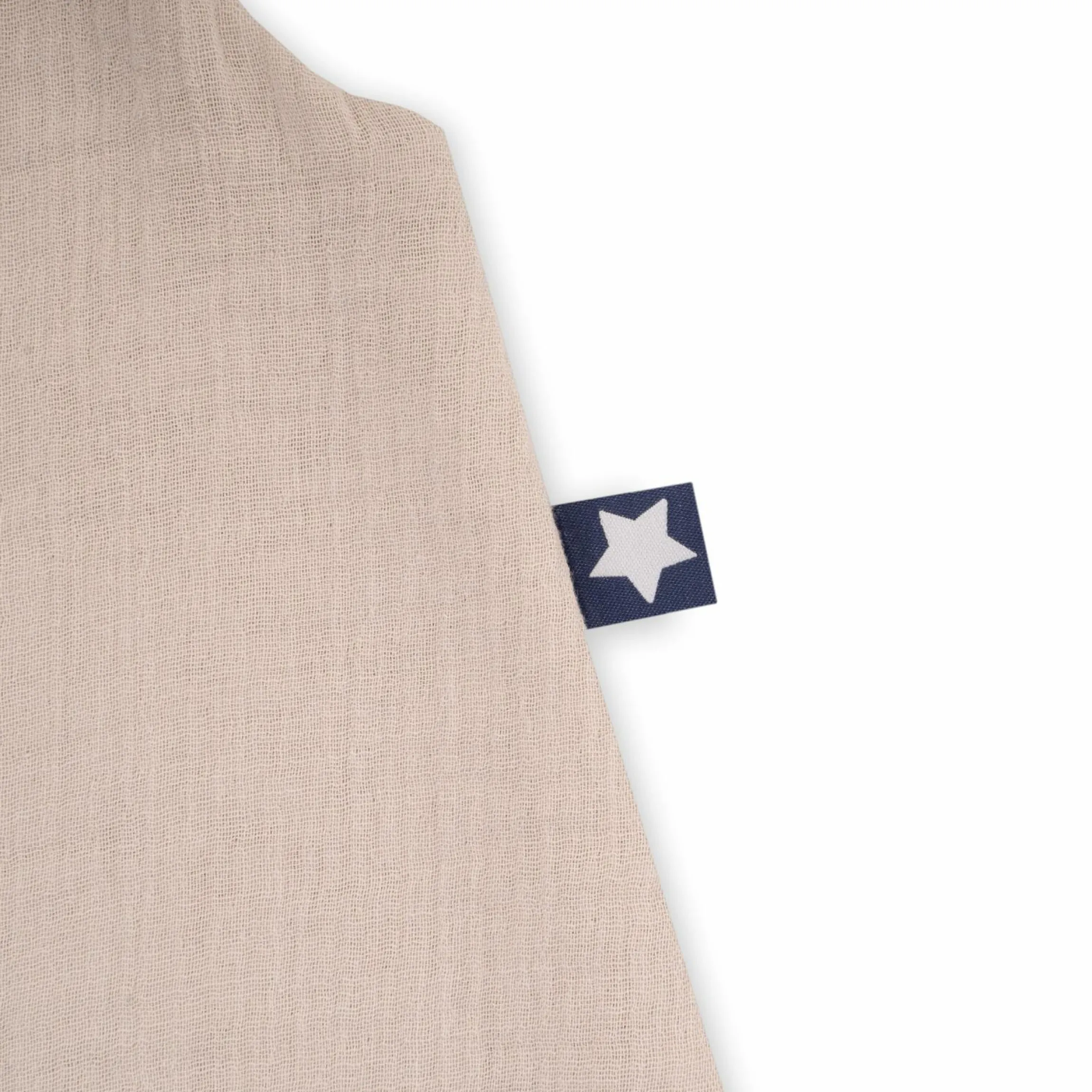 Sommerschlafsack mit Füßen / Jumper Musselin - Sand - Gr. 92