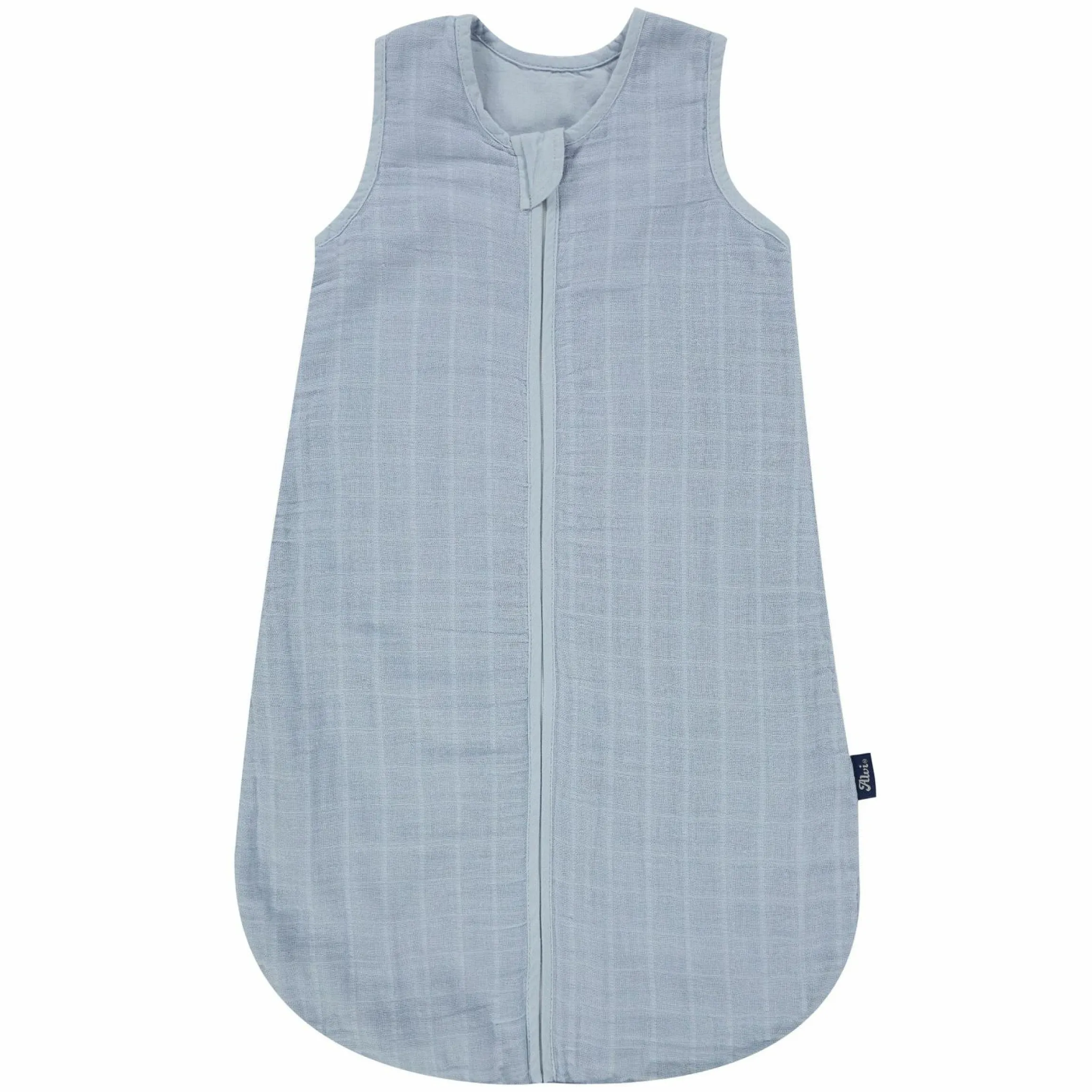 Sommer-Schlafsack Mull - Light Blue - Gr. 70 cm