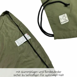 Sonnendach für Kinderwagen mit UV-Schutz 50+ - Olive Green