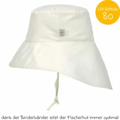 Sonnen-Hut mit Nackenschutz LSF Sun Protection Long Neck Hat - Nature - Gr. 43/45