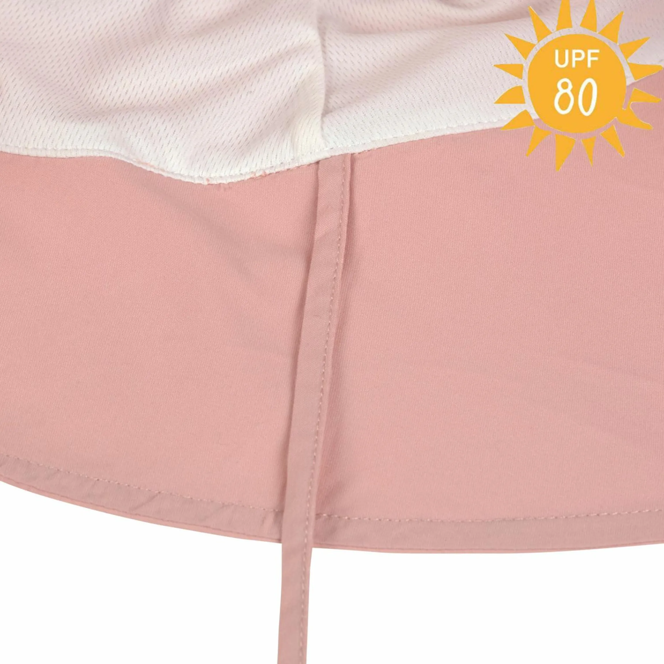 Sonnen-Hut mit Nackenschutz LSF Sun Protection Long Neck Hat - Peach - Gr. 50/51