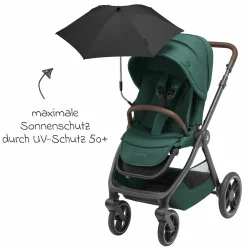 Sonnenschirm für Maxi-Cosi Kinderwagen - Black - Kollektion 2025